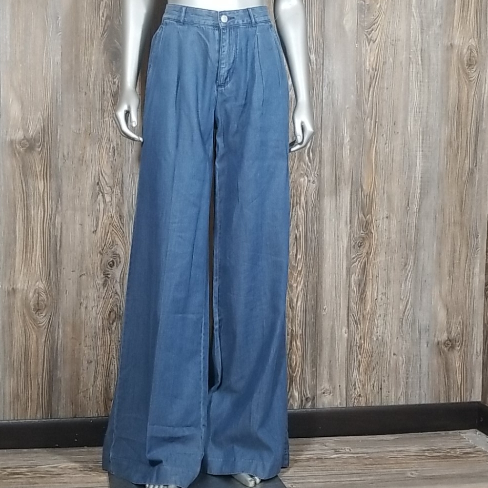 Michael kors womans wide leg pants size 4
